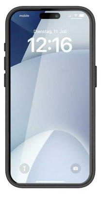 WOODCESSORIES Handy-Cover Bio Case für iPhone 15 schwarz WOODCESSORIES Handy-Cover Bio Case für iPhone 15 schwarz